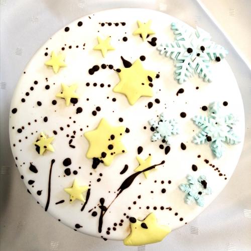 Fondanttorte Winter 
