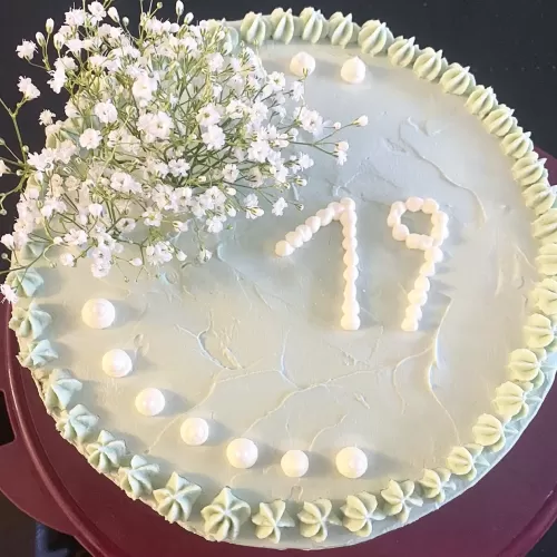 Geburtstagstorte grün 1