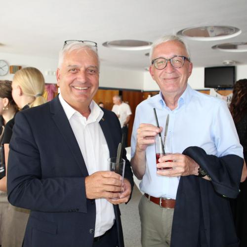 Heinz und Bürgermeister Stadt Landeck 