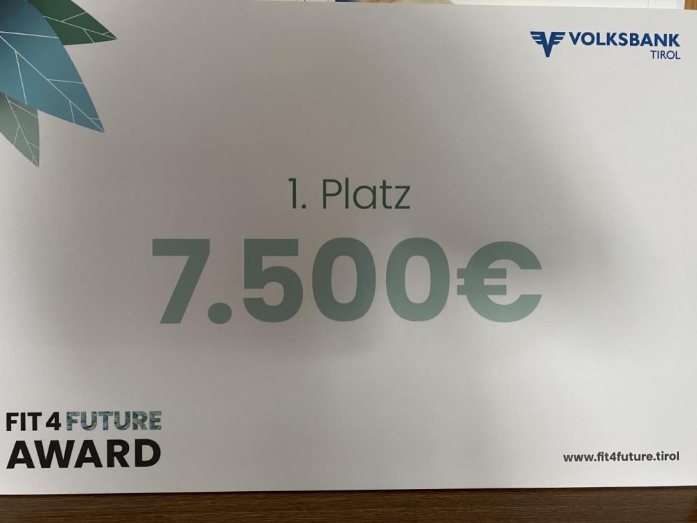 1. Platz Fit 4 Future Award