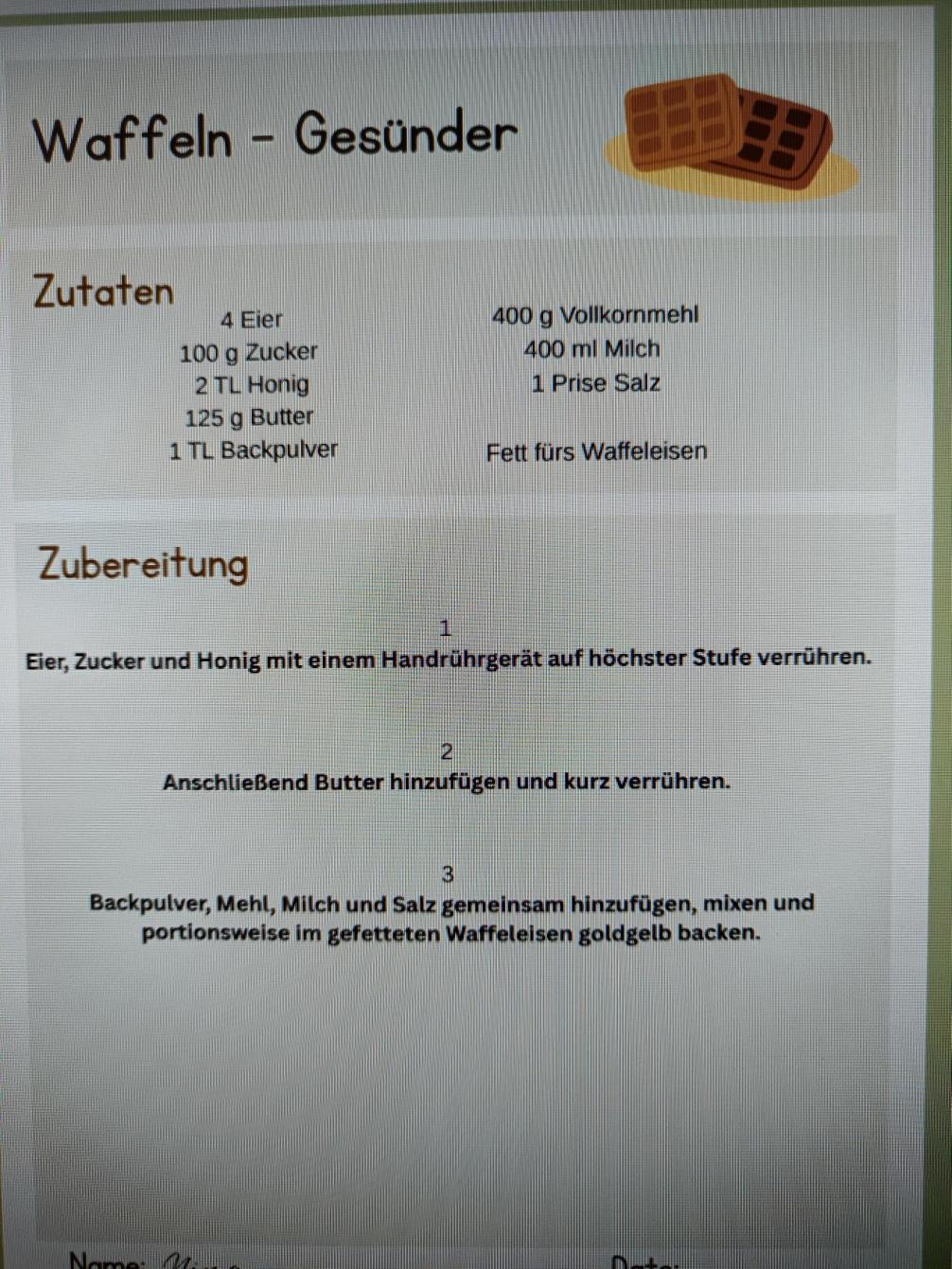© FSBHM Landeck-Perjen | Bildquelle: FSBHM Landeck-Perjen 2026_Ernährungsprojekt_Rezept_2