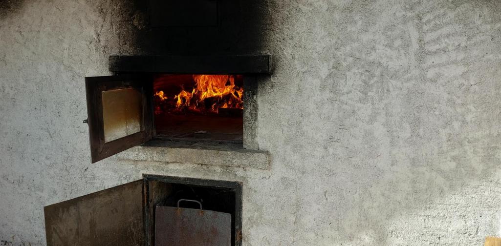Traditioneller Brotbackofen